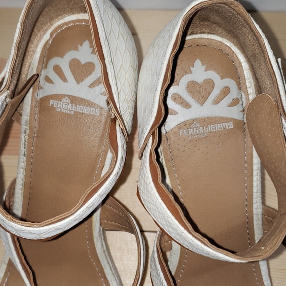 White wedge sandals - 255 - Picture 7 of 13